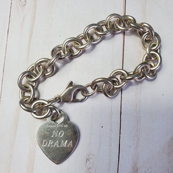 Tiffany & Co. Jewelry - VTG Tiffany & Co. Heart Tag Charm Bracelet